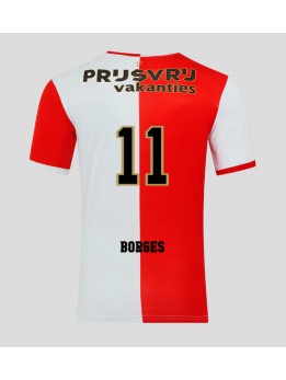 Muži Futbalové oblečenie Feyenoord Goncalo Borges #11 2025-26 Krátky Rukáv - Domáci